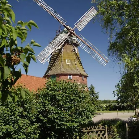 Zur Windrose Ferienwohnung An Der Windmuehle Labbus Sulingen Exterior photo